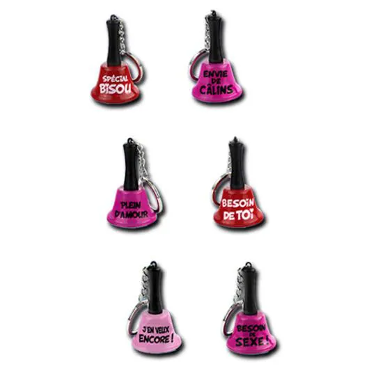Porte Clefs Message Clochette Gadgetterie