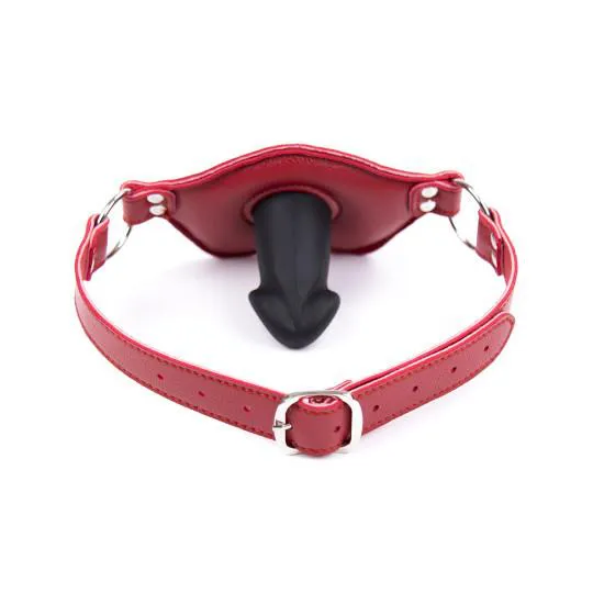 Baillon Plug Anal Rouge