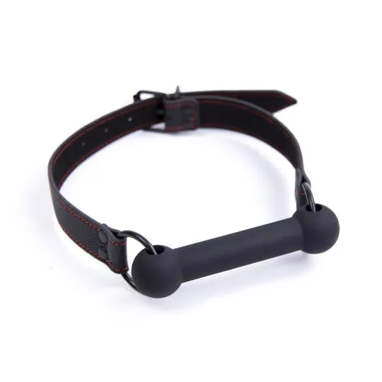 Baillon Mors Silicone Noir
