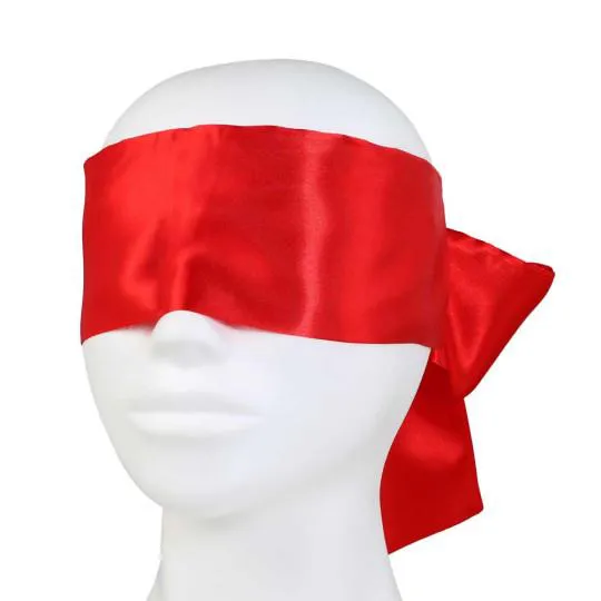 Bandeau Satin Yeux &agrave; Nouer 