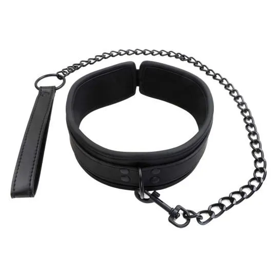 Set Collier & Laisse Noir