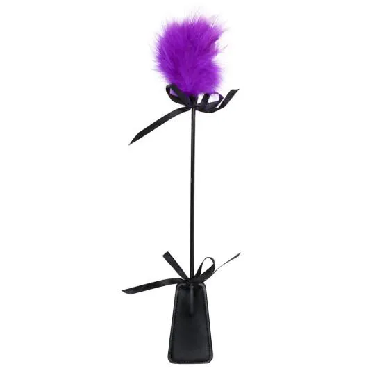 Cravache Plumeau Accessoire Bondage 2en1 
