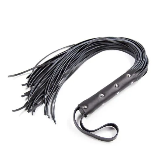 Fouet Cuir V&eacute;ritable 61cm