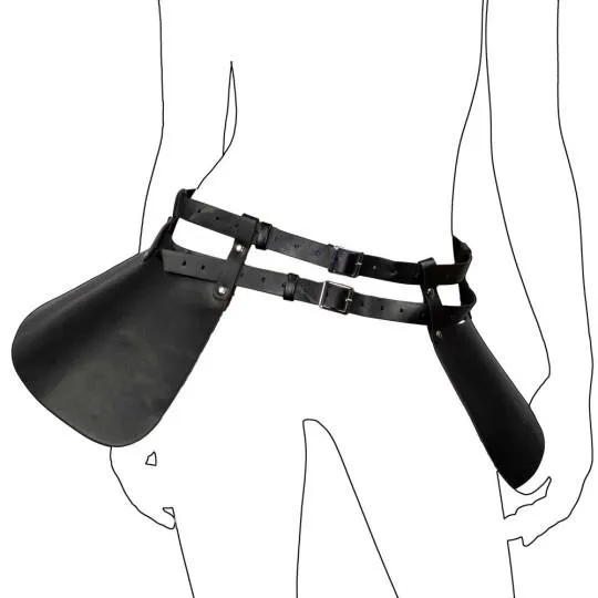 Jupe Tulipe Ceinture Simili