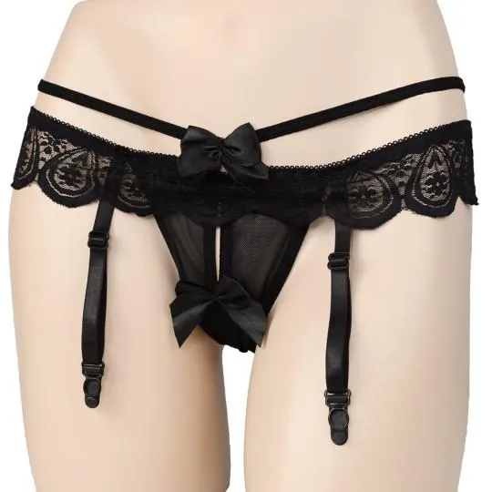 String Ouvert Porte Jarretelles Ya&euml;l
