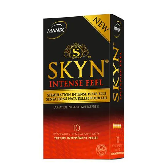 Skyn Intense Feel Pr&eacute;servatif Manix 10pcs