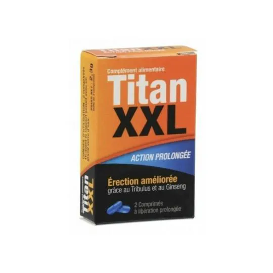 Titan XXL Stimulant 2 g&eacute;lules
