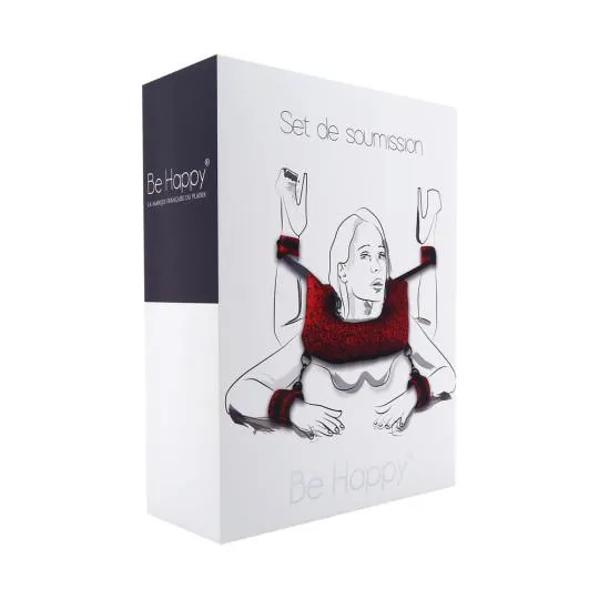 Set Soumission Fetish Rouge/Noir