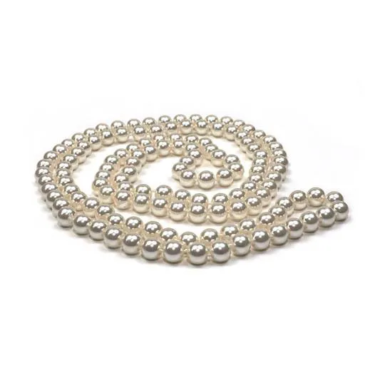 Collier de Massage Perles Blanc