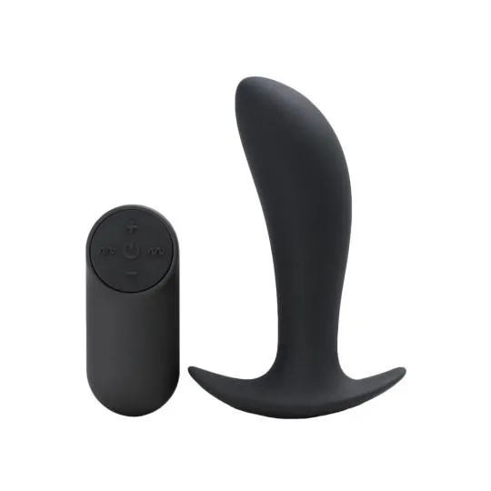 Convoitise Noir Plug Anal T&eacute;l&eacute;command&eacute; 