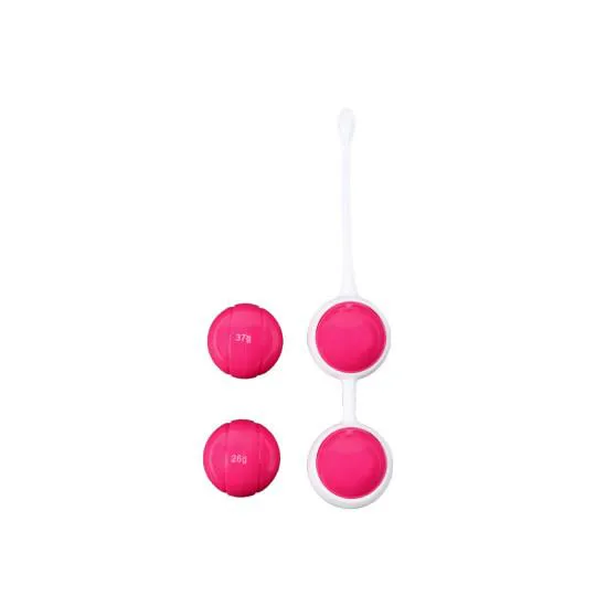 Parure Rose Boules de geisha 