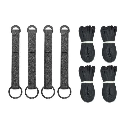 Set Attaches 8pcs Noir