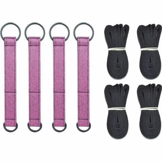 Set Attaches 8pcs Noir