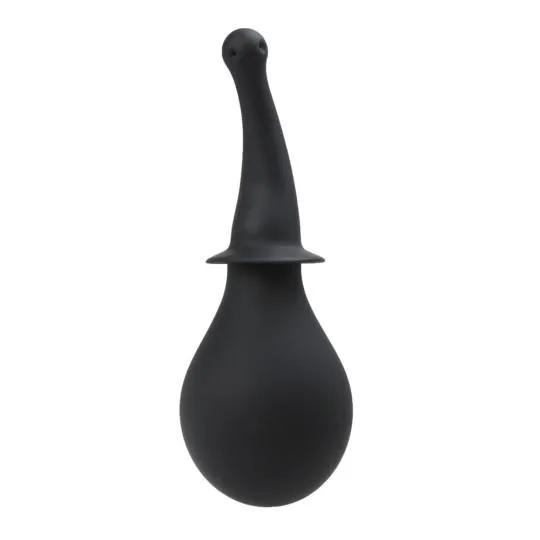 Poire de Lavement Evas&eacute; Grand Mod&egrave;le Noir