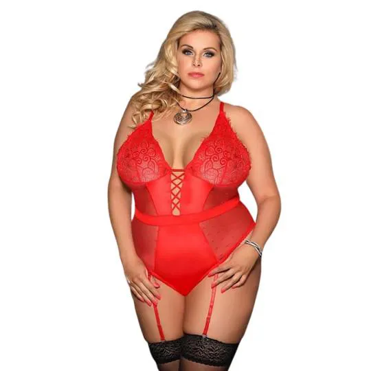 Body Porte Jarretelles Bleuet 