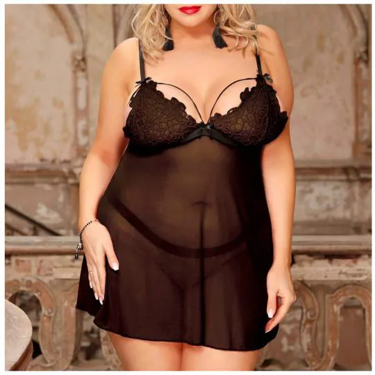 Nuisette Babydoll Valentine 2pcs