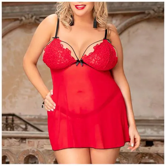 Nuisette Babydoll Valentine 2pcs