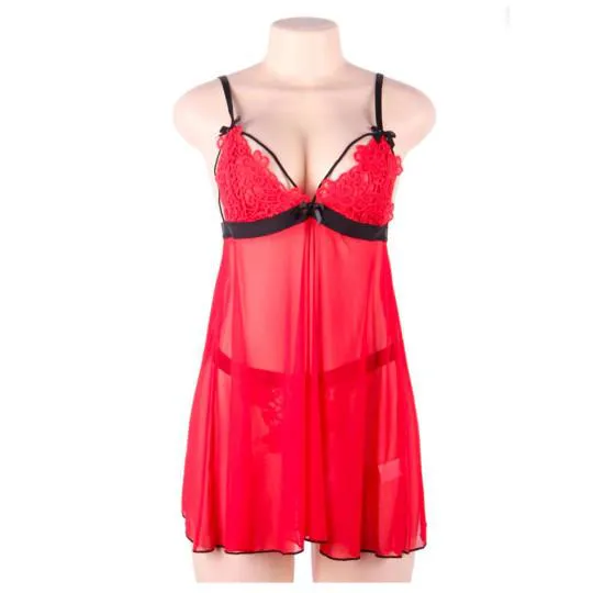 Nuisette Babydoll Valentine 2pcs