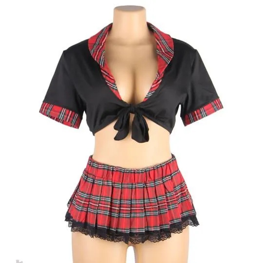 Costume Ensemble Jupe School Girl