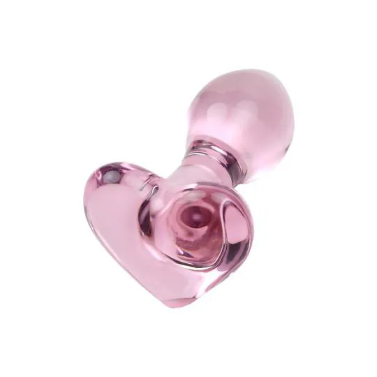 Plug Anal C&oelig;ur Pyrex Violet