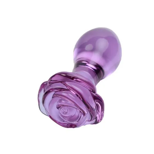 Plug Anal Fleur Pyrex Violet