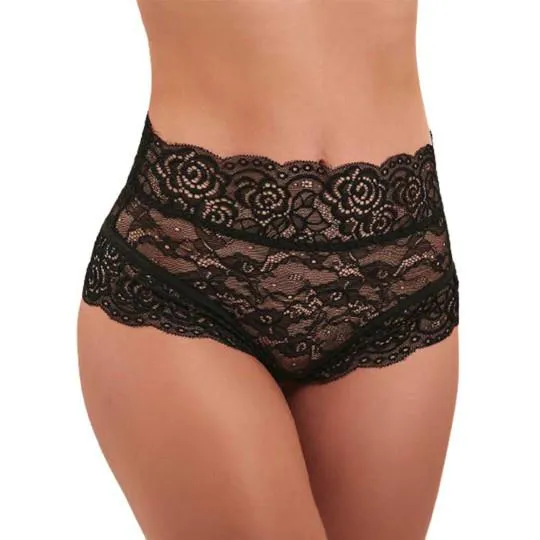 Shorty Dentelle Lacets Mya