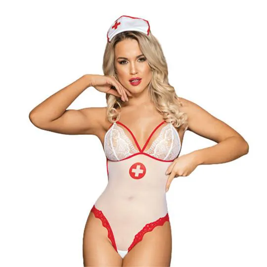 Costume Body Infirmi&egrave;re Nurse
