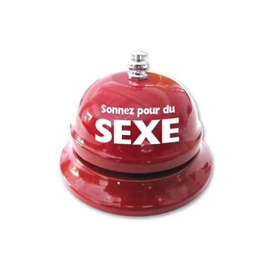 Cloche "Sonnez pour du sexe" Gadgetterie