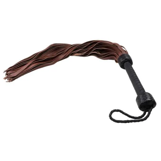 Fouet Long Cuir 60cm