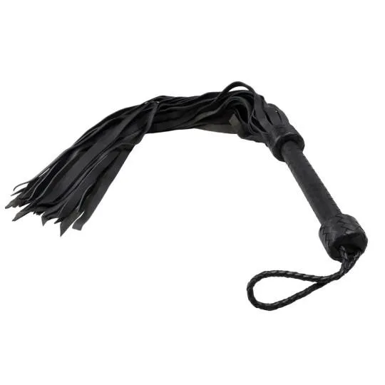 Fouet Long Cuir 60cm