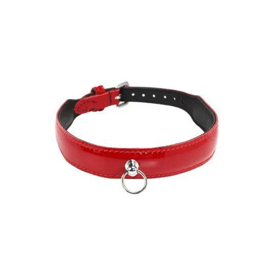 Collier Simili Anneau Noir