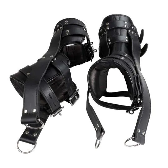 Menottes Poignets Simili Haute Suspension