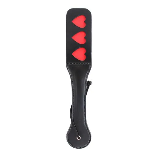 Paddle Accessoire Bondage 3 Coeurs