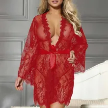 Kimono Déshabillé Dentelle Vienne